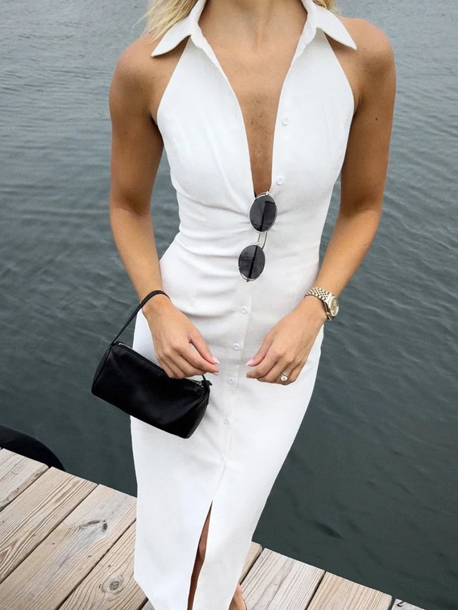 Elegant Shirt Dress
